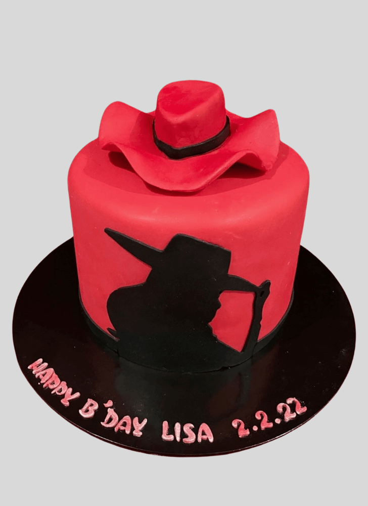 Radiant Carmen Sandiego Cake