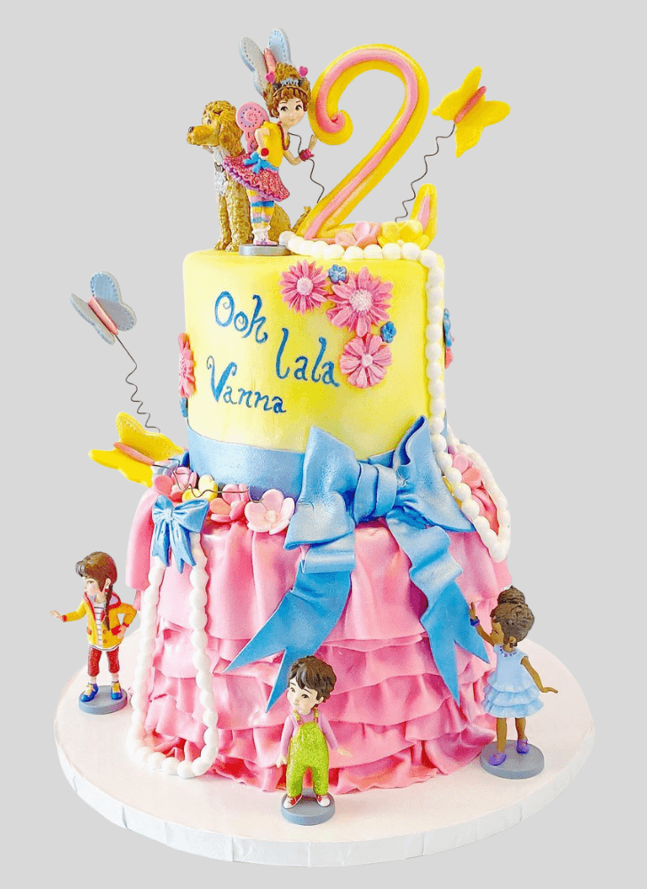 Admirable Fancy Nancy Cake Design