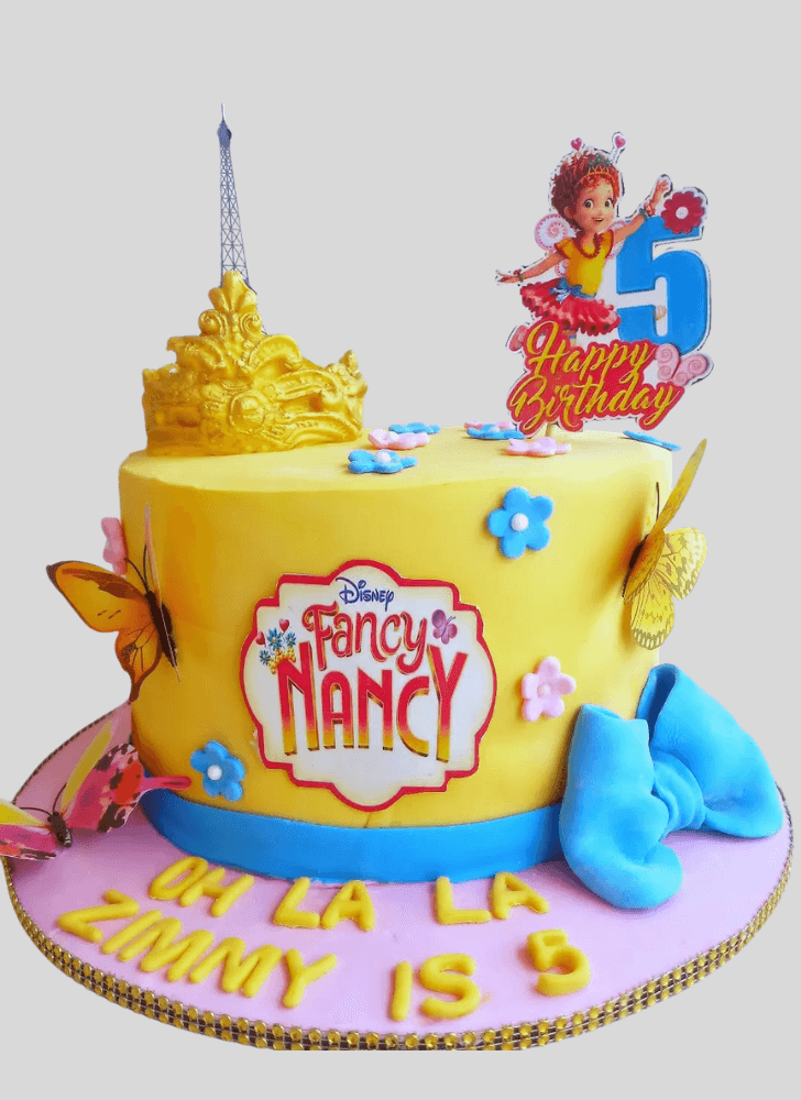 Adorable Fancy Nancy Cake