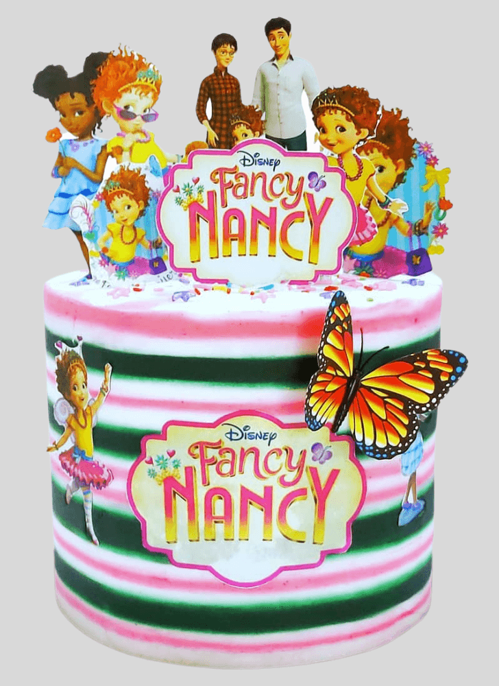 Angelic Fancy Nancy Cake