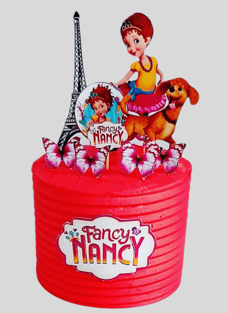 Cute Fancy Nancy Cake