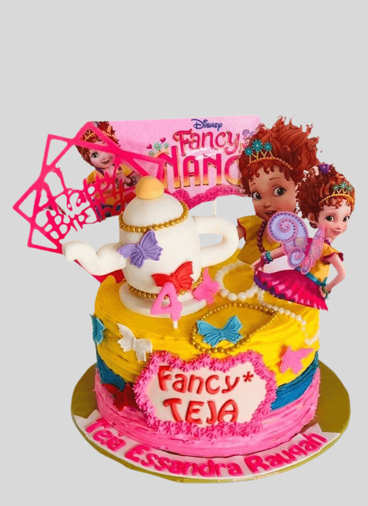Elegant Fancy Nancy Cake
