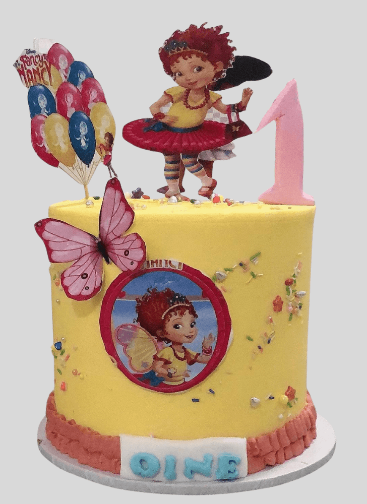 Enticing Fancy Nancy Cake
