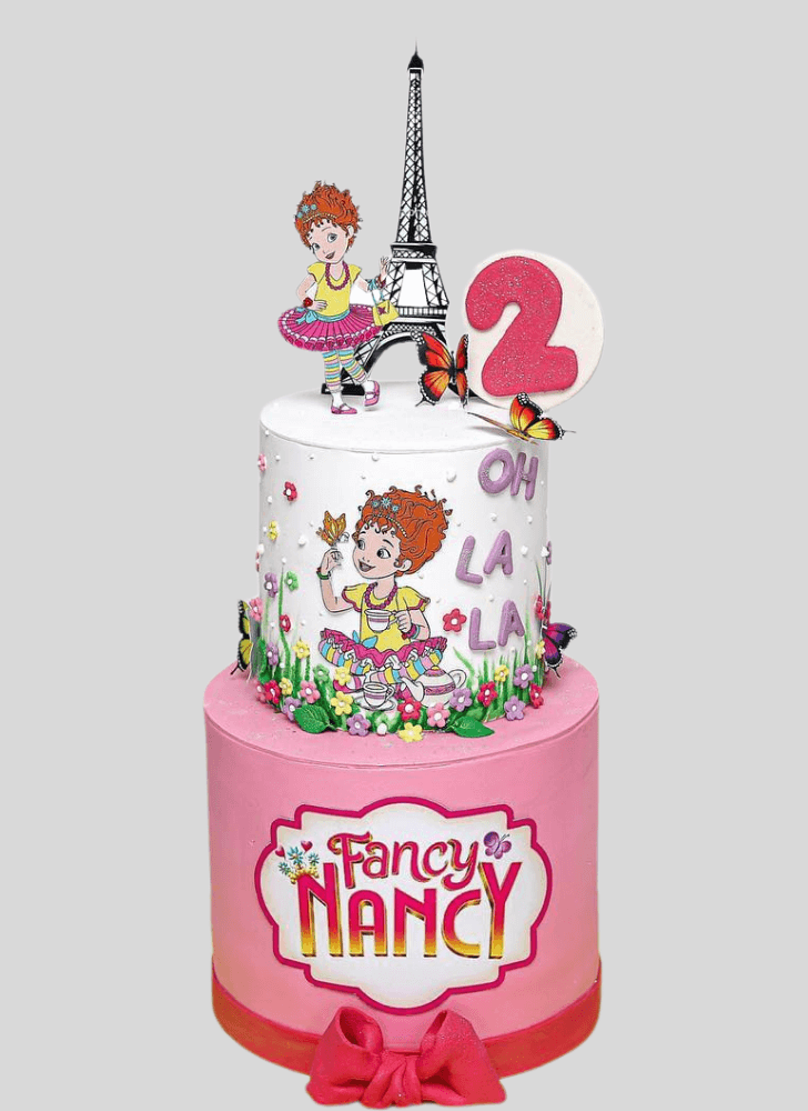 Fascinating Fancy Nancy Cake