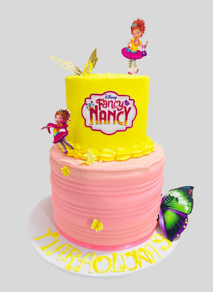 Gorgeous Fancy Nancy Cake