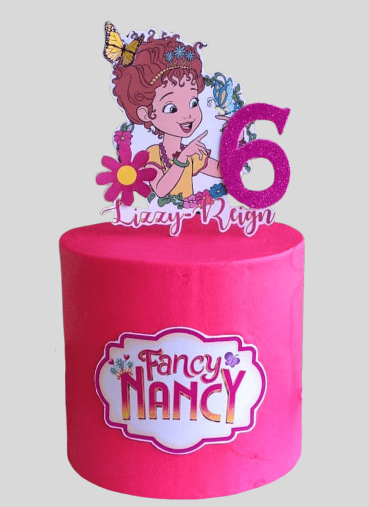 Nice Fancy Nancy Cake