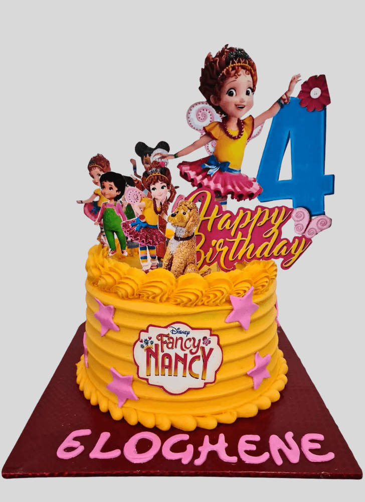 Refined Fancy Nancy Cake