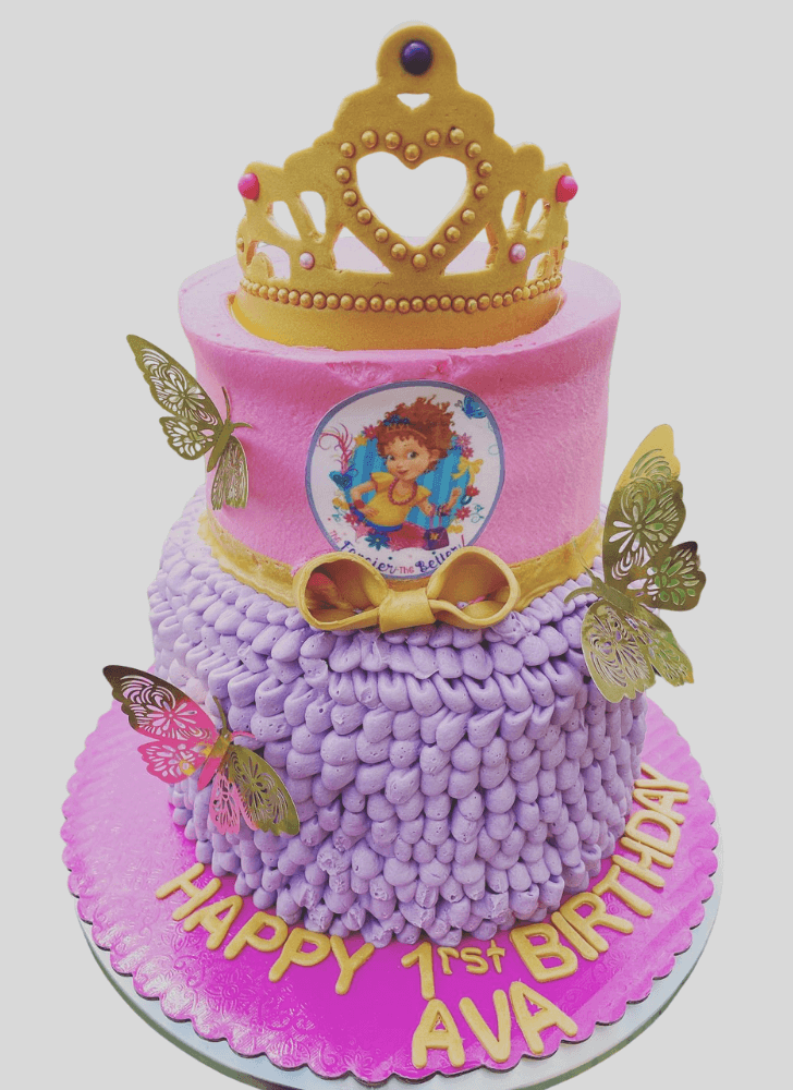 Resplendent Fancy Nancy Cake