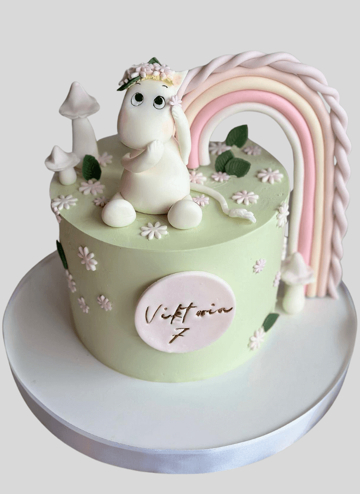 Charming Moomin Cake