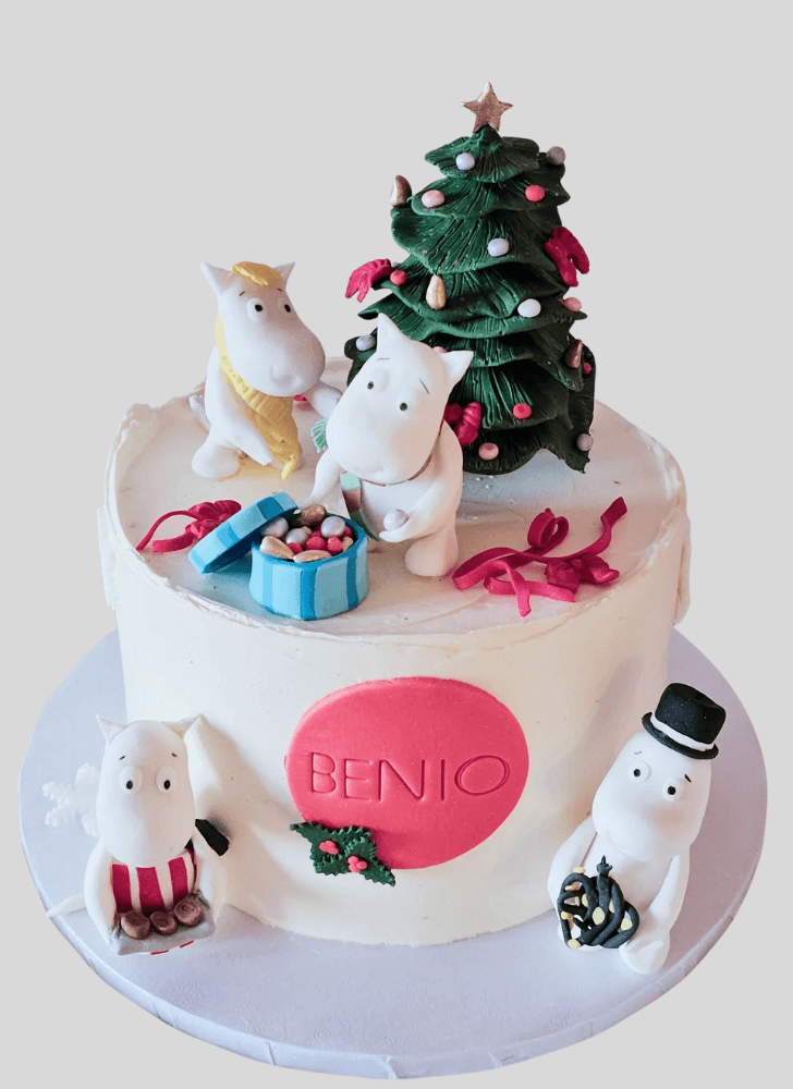 Cute Moomin Cake
