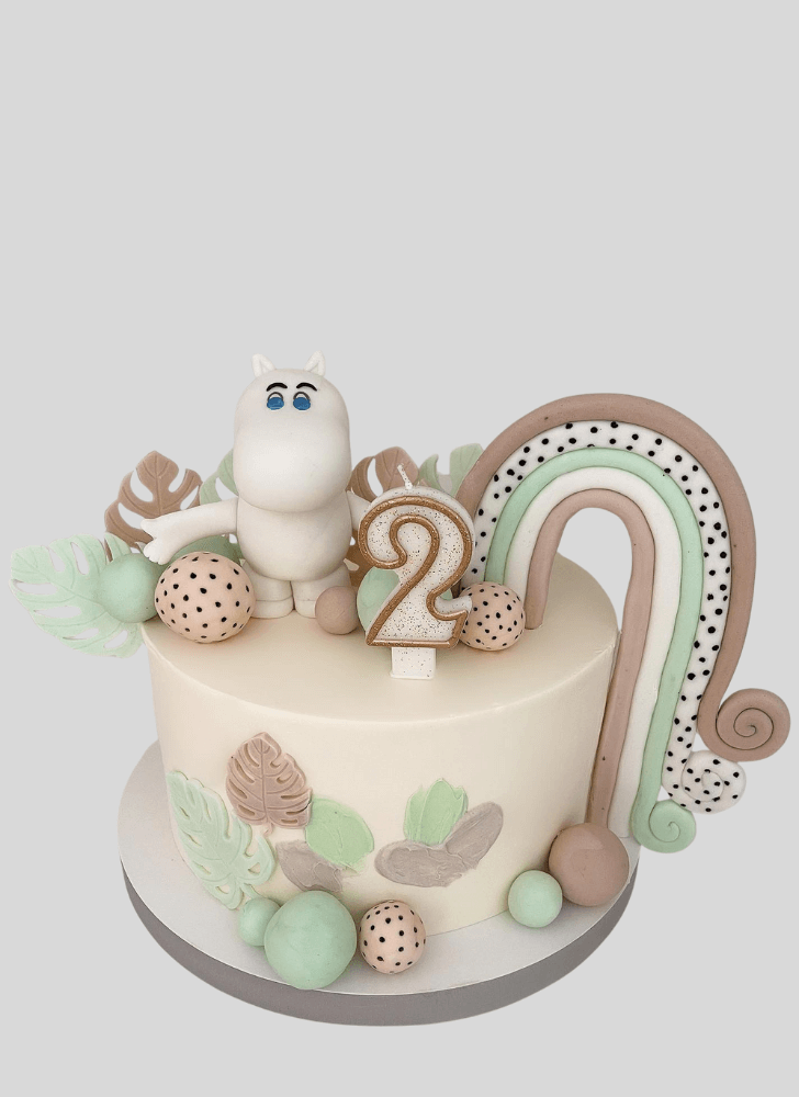 Dazzling Moomin Cake