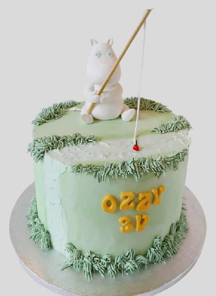 Delicate Moomin Cake