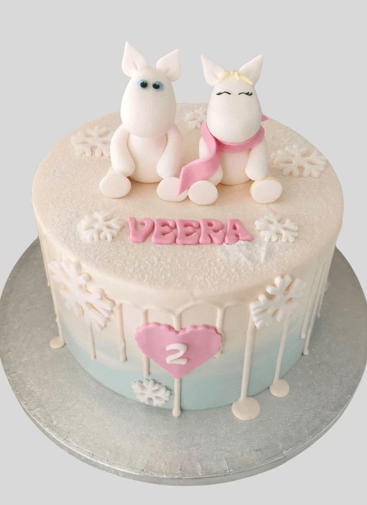 Delightful Moomin Cake
