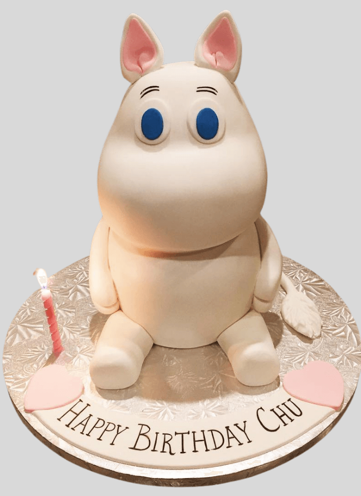 Enticing Moomin Cake