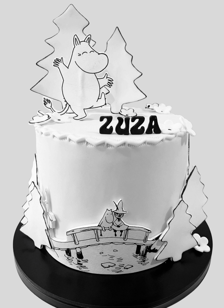 Fascinating Moomin Cake