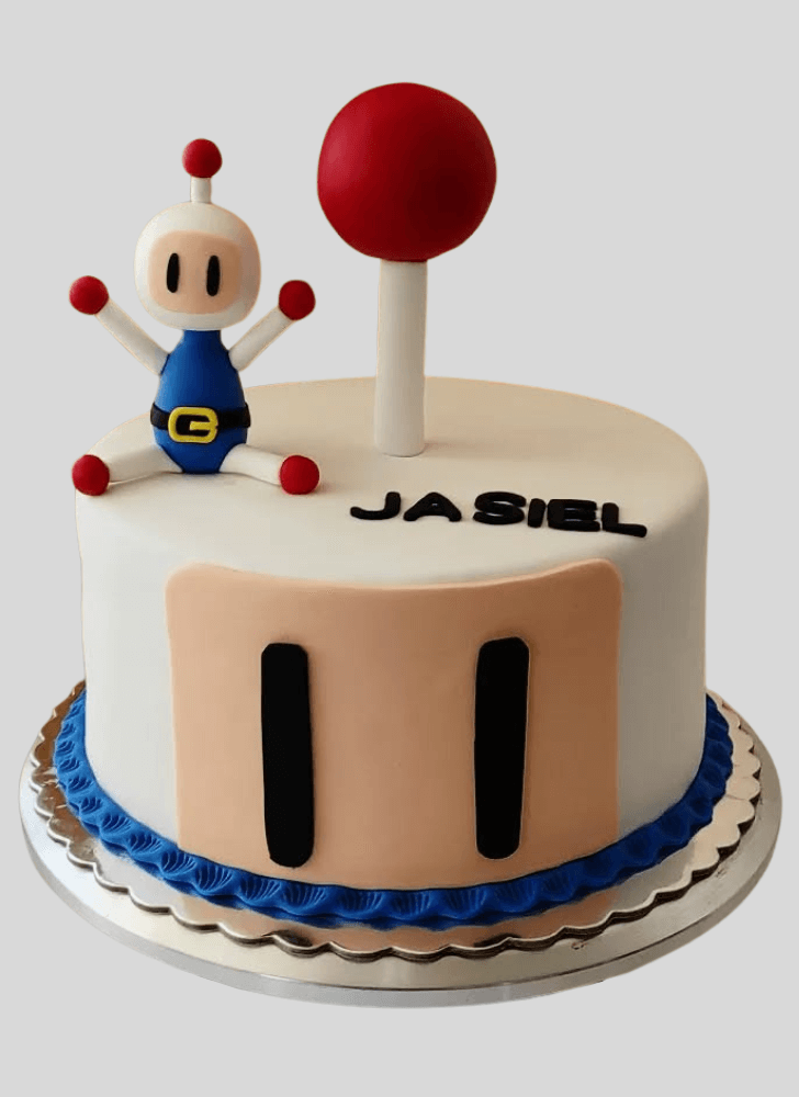 Angelic Bomberman Cake