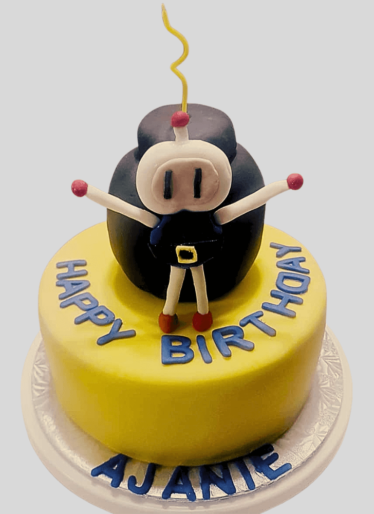 Appealing Bomberman Cake