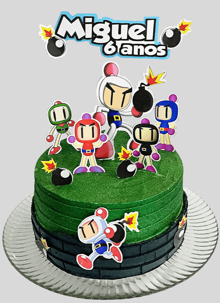 Bewitching Bomberman Cake