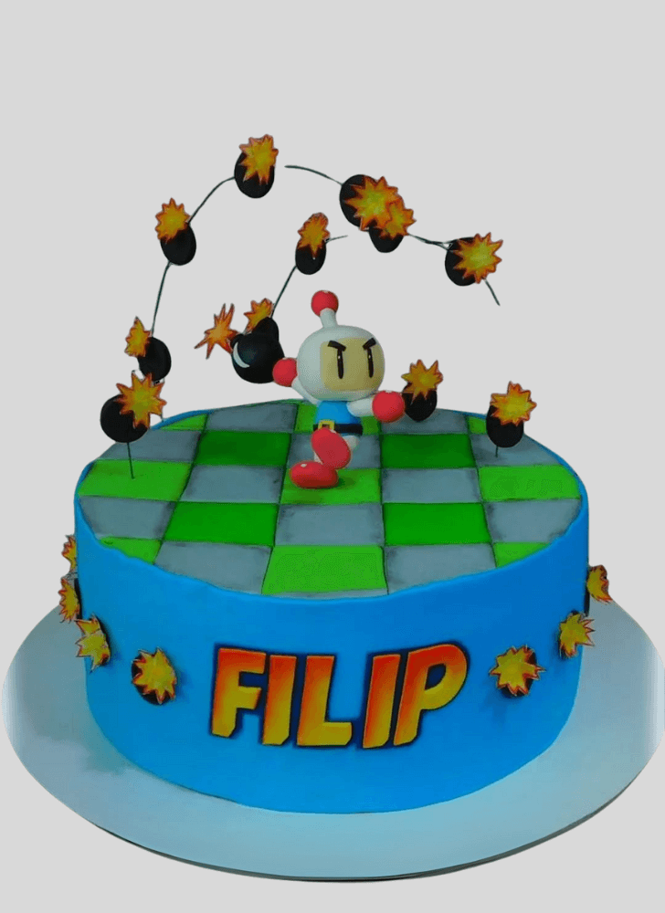 Comely Bomberman Cake