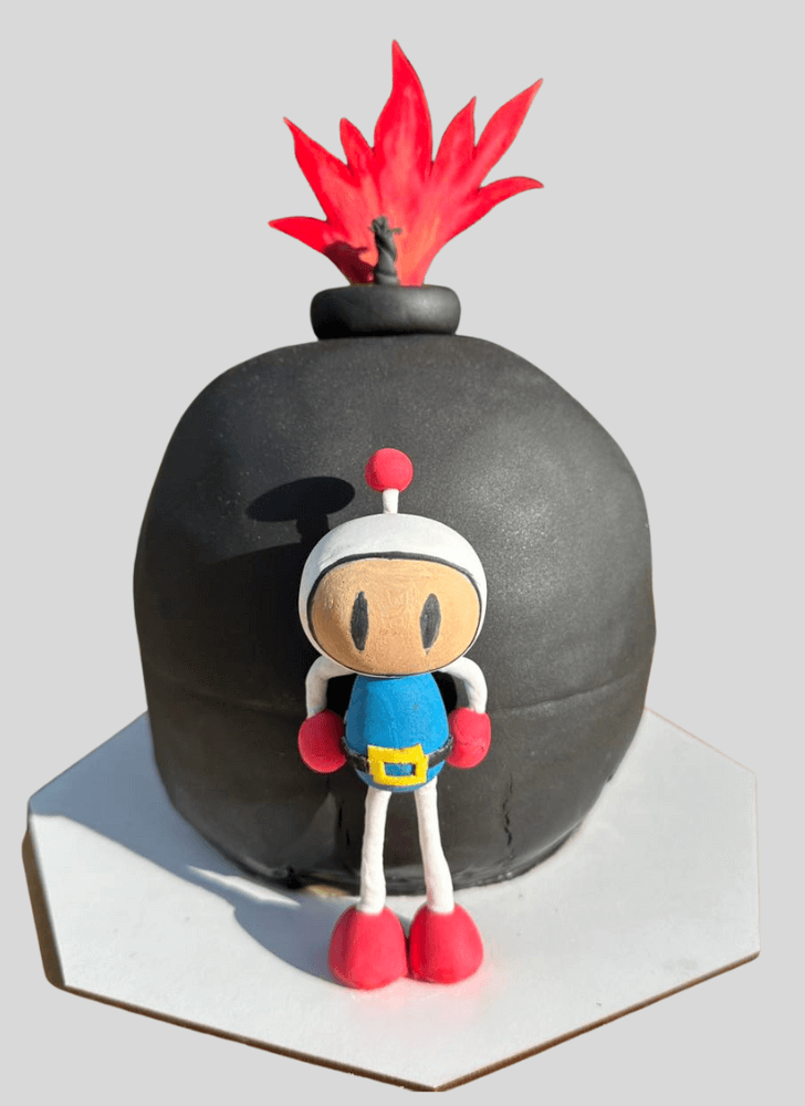 Delightful Bomberman Cake