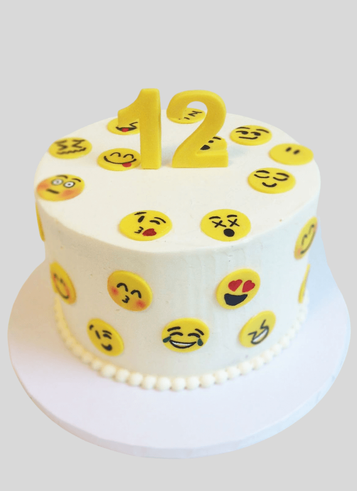 Dazzling Emoji Cake