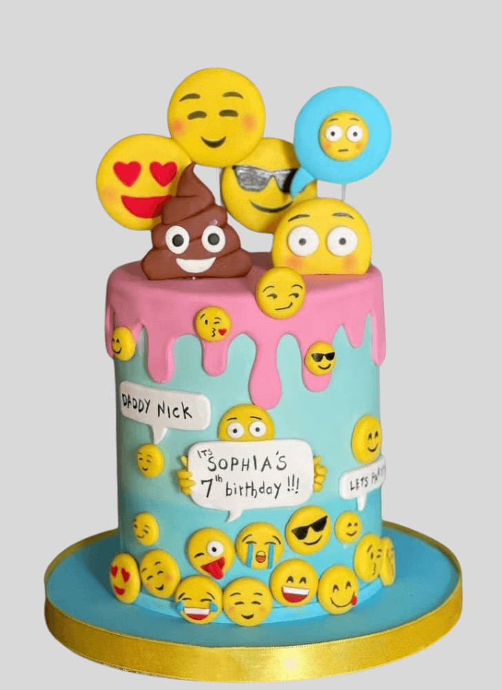 Divine Emoji Cake