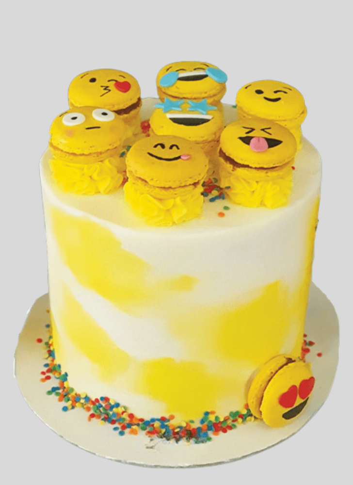 Fascinating Emoji Cake