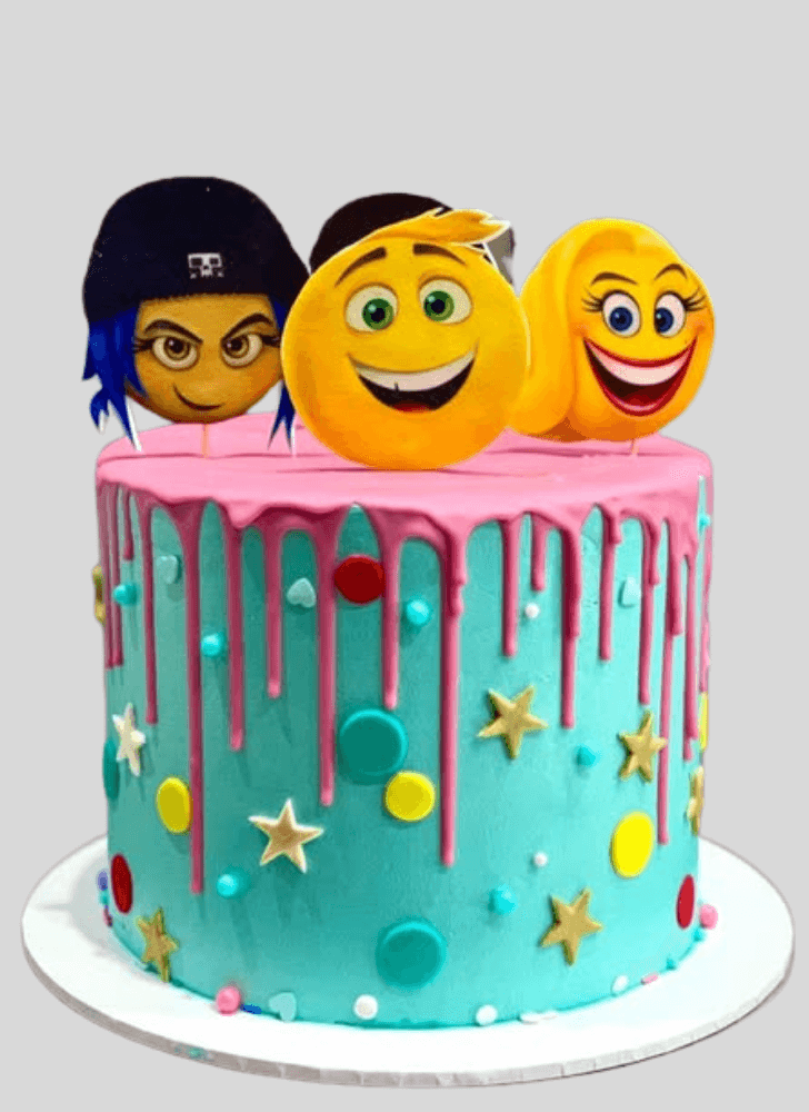 Fetching Emoji Cake