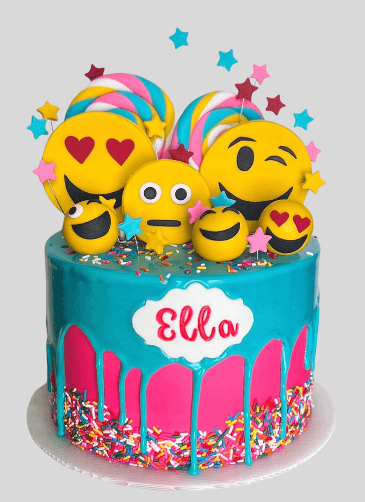 Gorgeous Emoji Cake