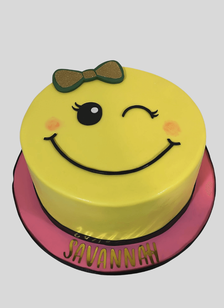 Pretty Emoji Cake