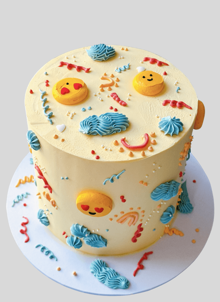 Splendid Emoji Cake
