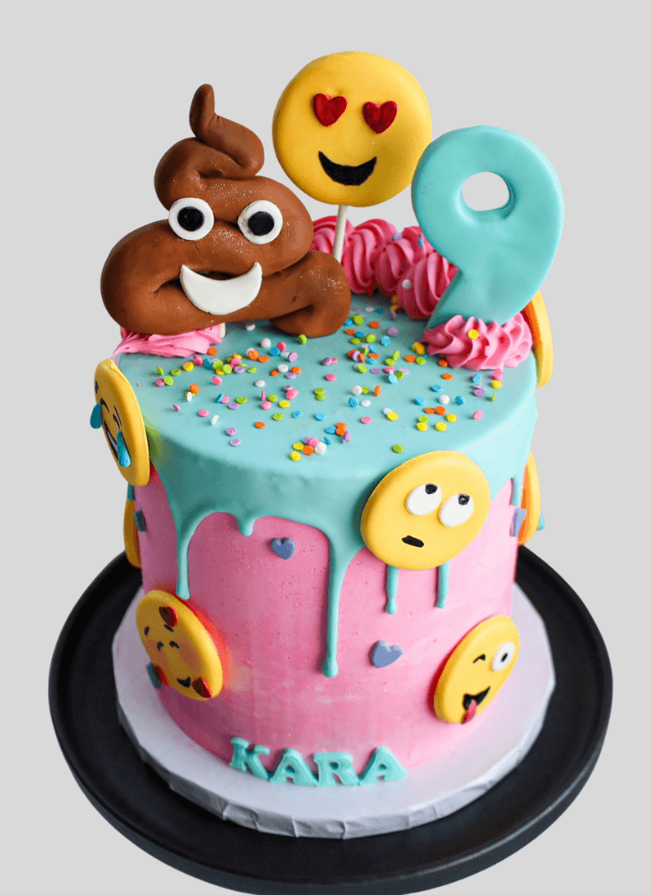 Stunning Emoji Cake