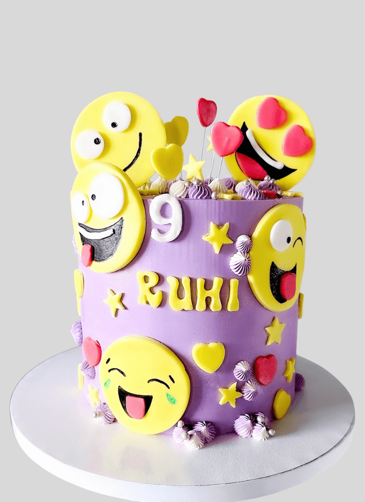 Superb Emoji Cake