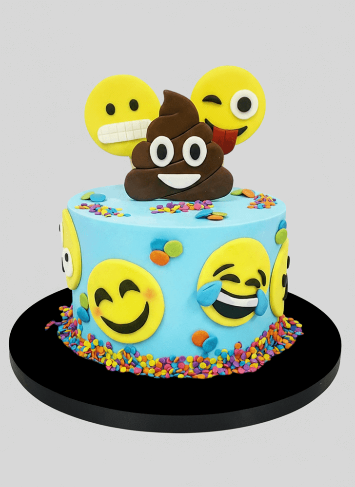 Wonderful Emoji Cake Design
