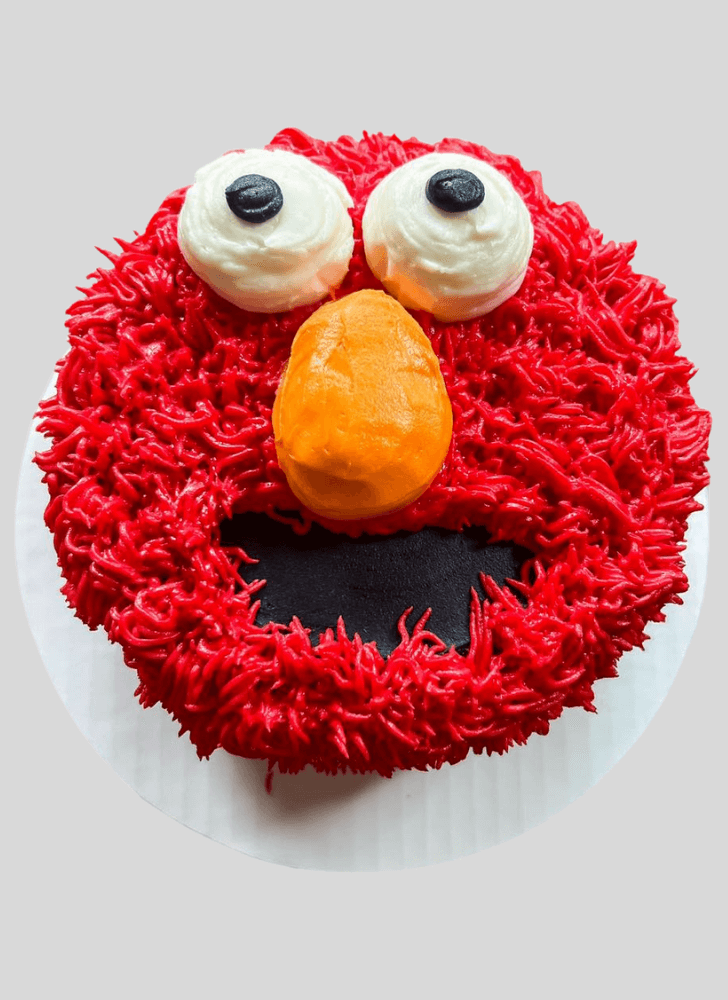 Dazzling Furry Monster Cake