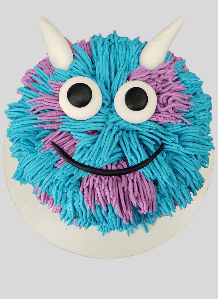 Divine Furry Monster Cake