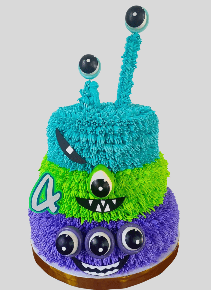 Grand Furry Monster Cake