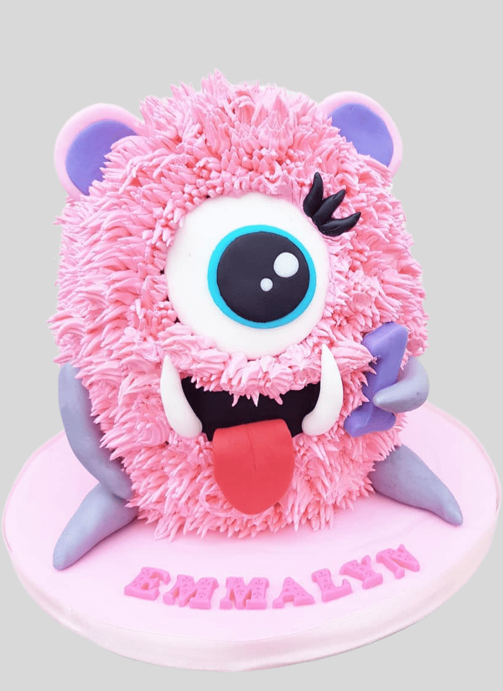 Nice Furry Monster Cake