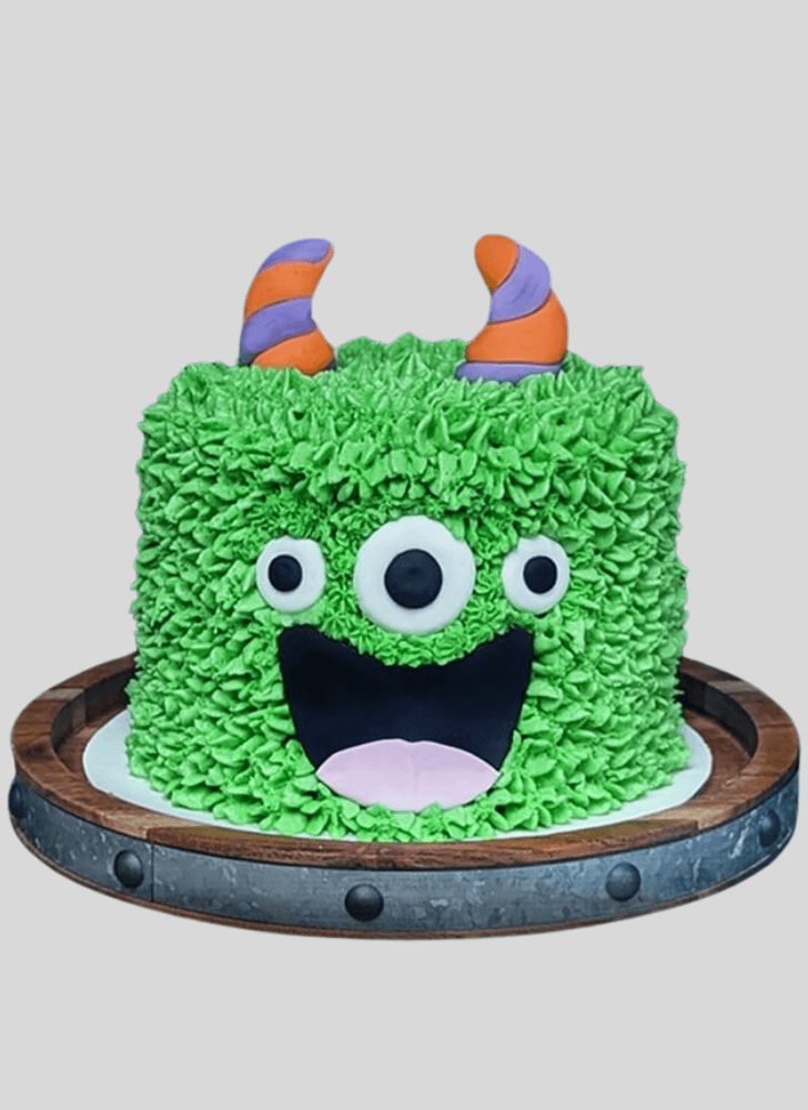 Ravishing Furry Monster Cake