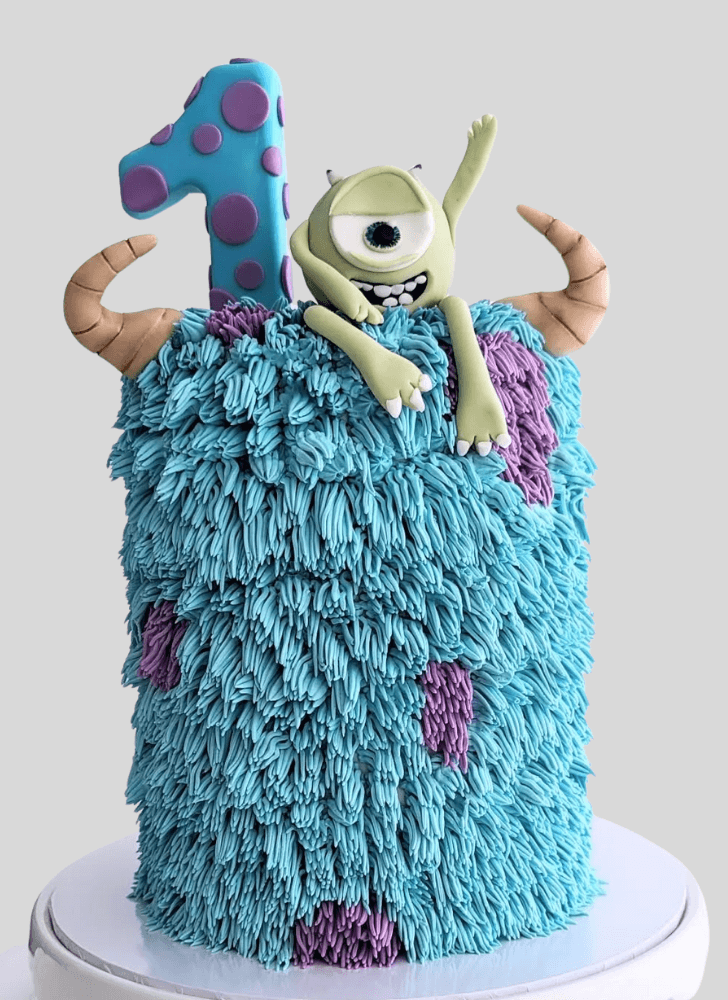 Superb Furry Monster Cake