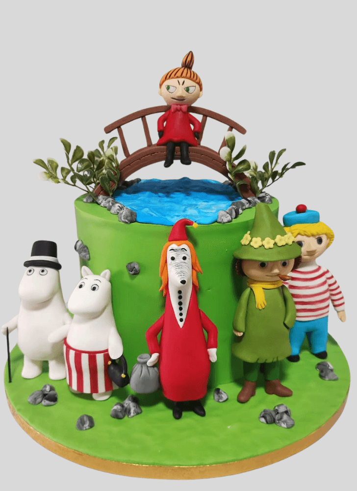 Adorable Moominvalley Cake
