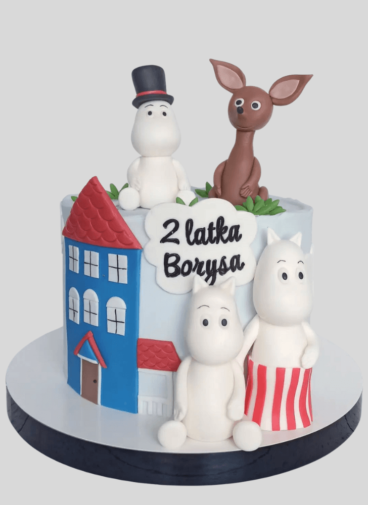 Charming Moominvalley Cake