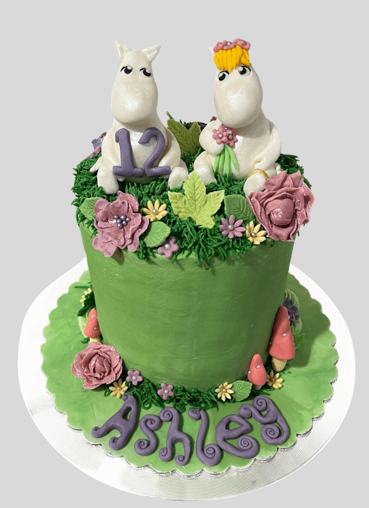 Delicate Moominvalley Cake