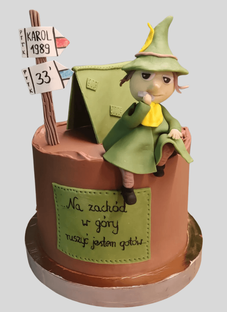 Elegant Moominvalley Cake