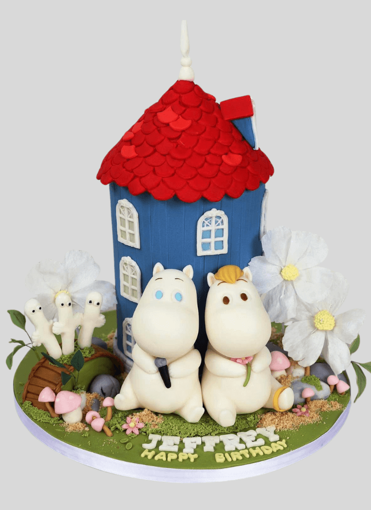 Fascinating Moominvalley Cake