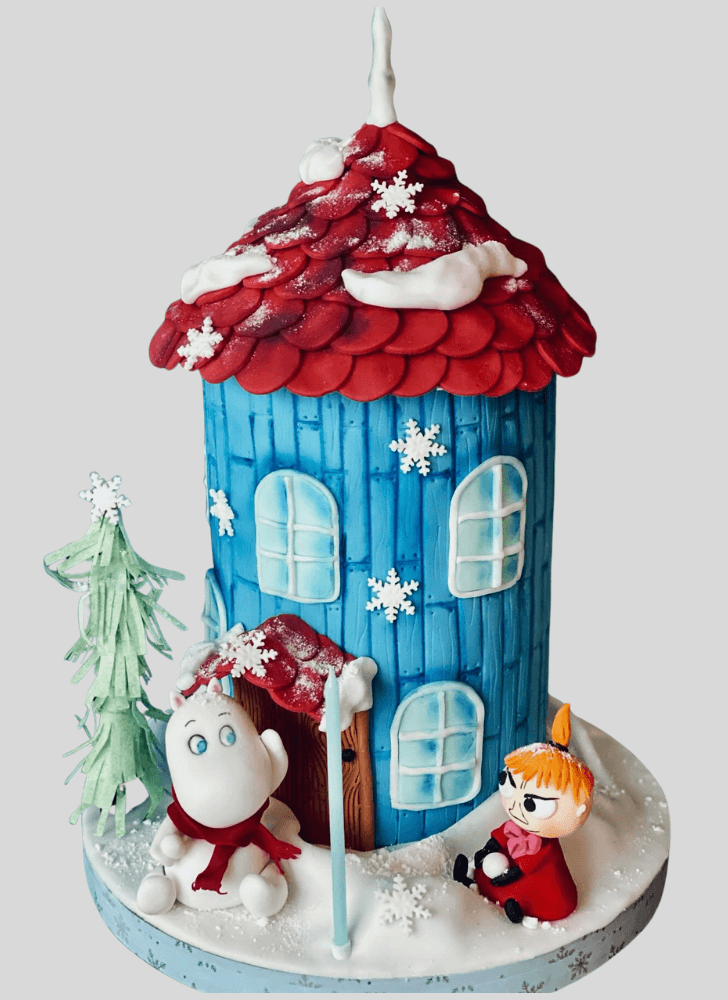 Handsome Moominvalley Cake