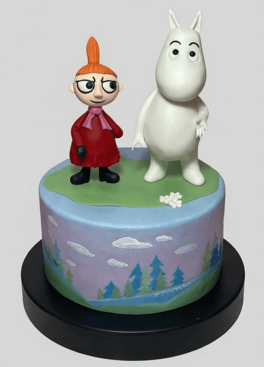 Shapely Moominvalley Cake
