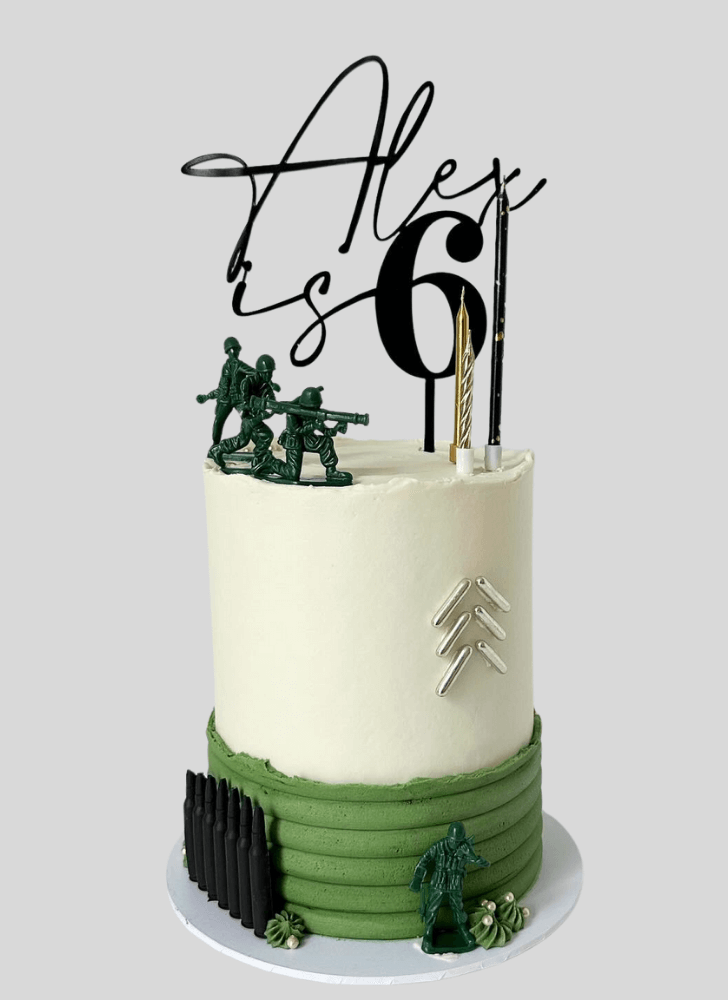 Beauteous Army Cake