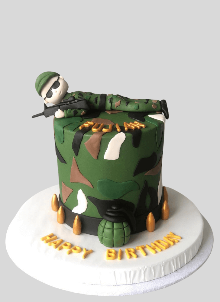 Delicate Army Cake