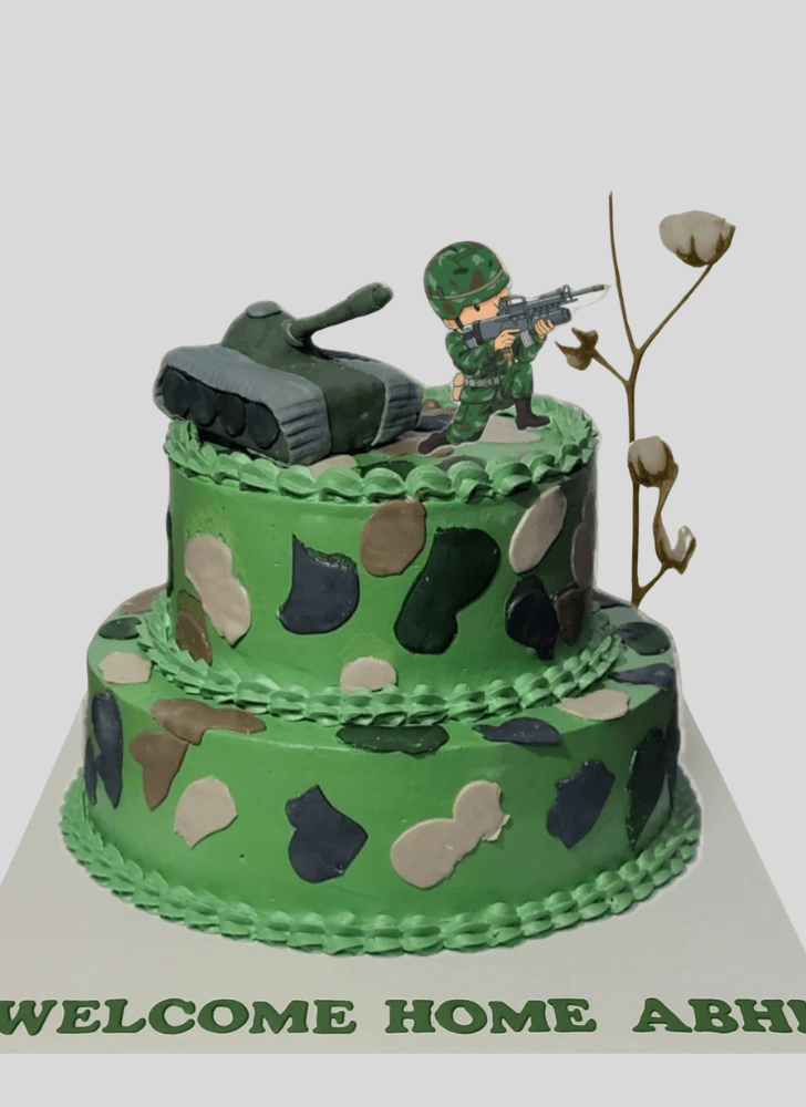 Fair Army Cake
